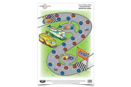 PREGAME 12X18 CHECKERED FLAG TARGET