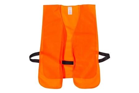 SAFETY VEST 2XL ORANGE POLYESTER