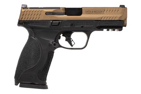 SMITH AND WESSON MP9 M2.0 Metal 9mm Optic Ready Pistol with Burnt Bronze Cerakote Slide