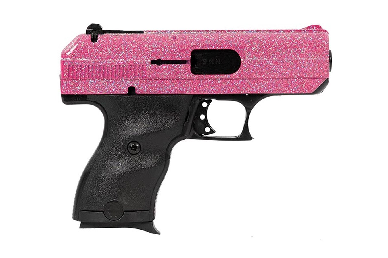 Hi Point Model C9 9mm Pistol with Pink Sparkle Slide