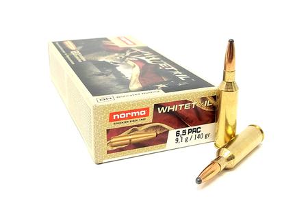 NORMA USA 6.5 PRC 140 Gr BTHP Whitetaili Dedicated Hunting 20/Box