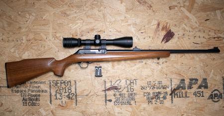 THOMPSON CENTER 22 Classic 22LR Police Trade-In Rifle with Wood Stock and Scope