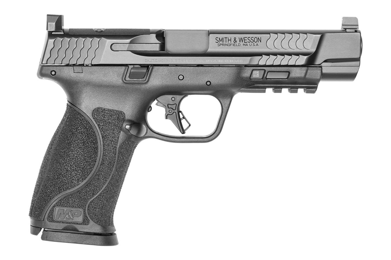 SMITH AND WESSON MP9 M2.0 FULL-SIZE 9MM OPTICS READY PISTOL FLAT TRIGGER (LE)