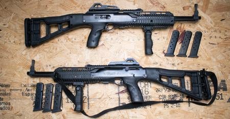 HI POINT 995 9mm Police Trade-In Carbine with Forward Grip and Three Magazines