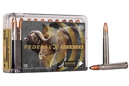 FEDERAL AMMUNITION 375 HH Magnum 300 Grain Swift A-Frame Premium Safari Cape-Shok 20/Box