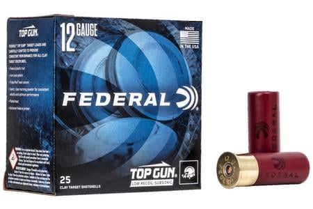 FEDERAL AMMUNITION 12 Gauge 2-3/4 in 1-1/8 oz 7.5 Shot Subsonic Target Loads 25/Box