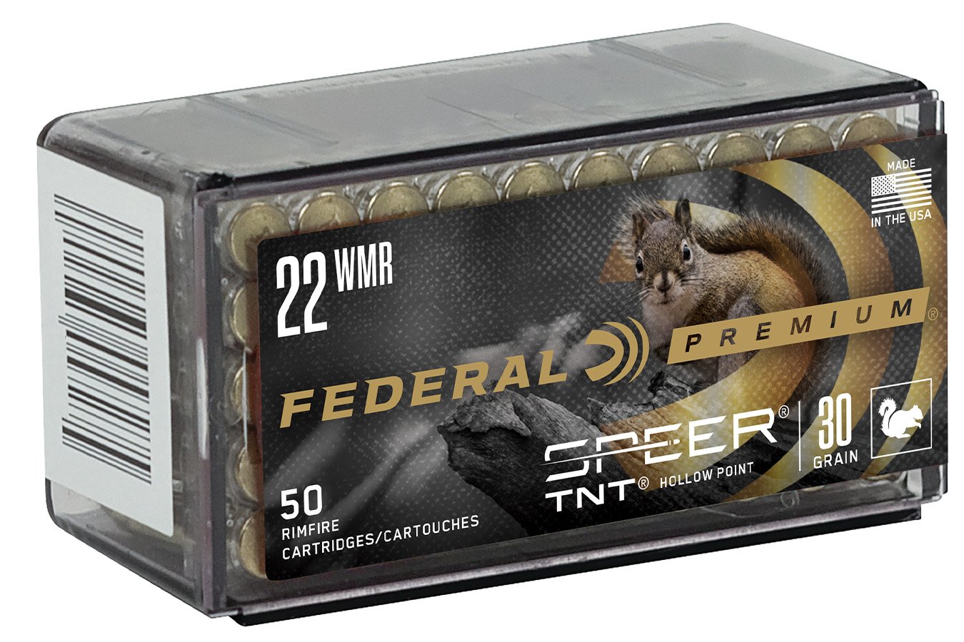 FEDERAL AMMUNITION 22 MAG 30 GR SPEER TNT HP VITAL-SHOK