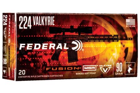 224 VALKYRIE 90 GR SOFT POINT FUSION MSR