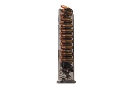 ETS GROUP 19 Round 9mm Carbon Smoke Magazine for Glock 43x/48