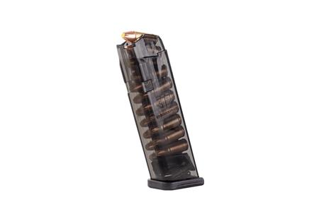 ETS GROUP 9mm 17 Round Carbon Smoke Magazine for Glock 17