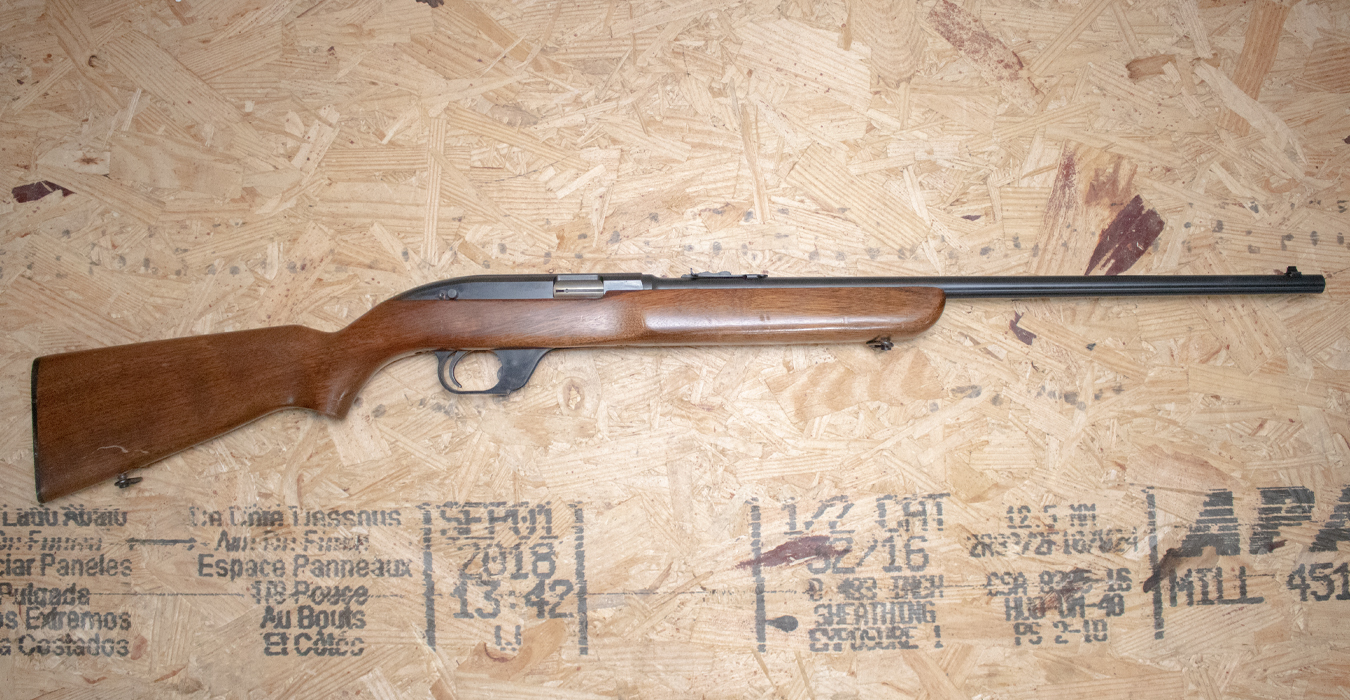 Winchester 1955 Model 77 22LR Police Trade-In Rifle with Beavertail Fore-End (Mag Not Included)