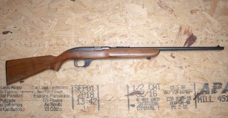 WINCHESTER FIREARMS 1955 Model 77 22LR Police Trade-In Rifle with Beavertail Fore-End (Mag Not Included)