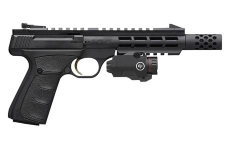 BROWNING FIREARMS Buck Mark Field Target Vision 22 LR Pistol with Crimson Trace Rail Master Pro Universal Laser/Tactical Light