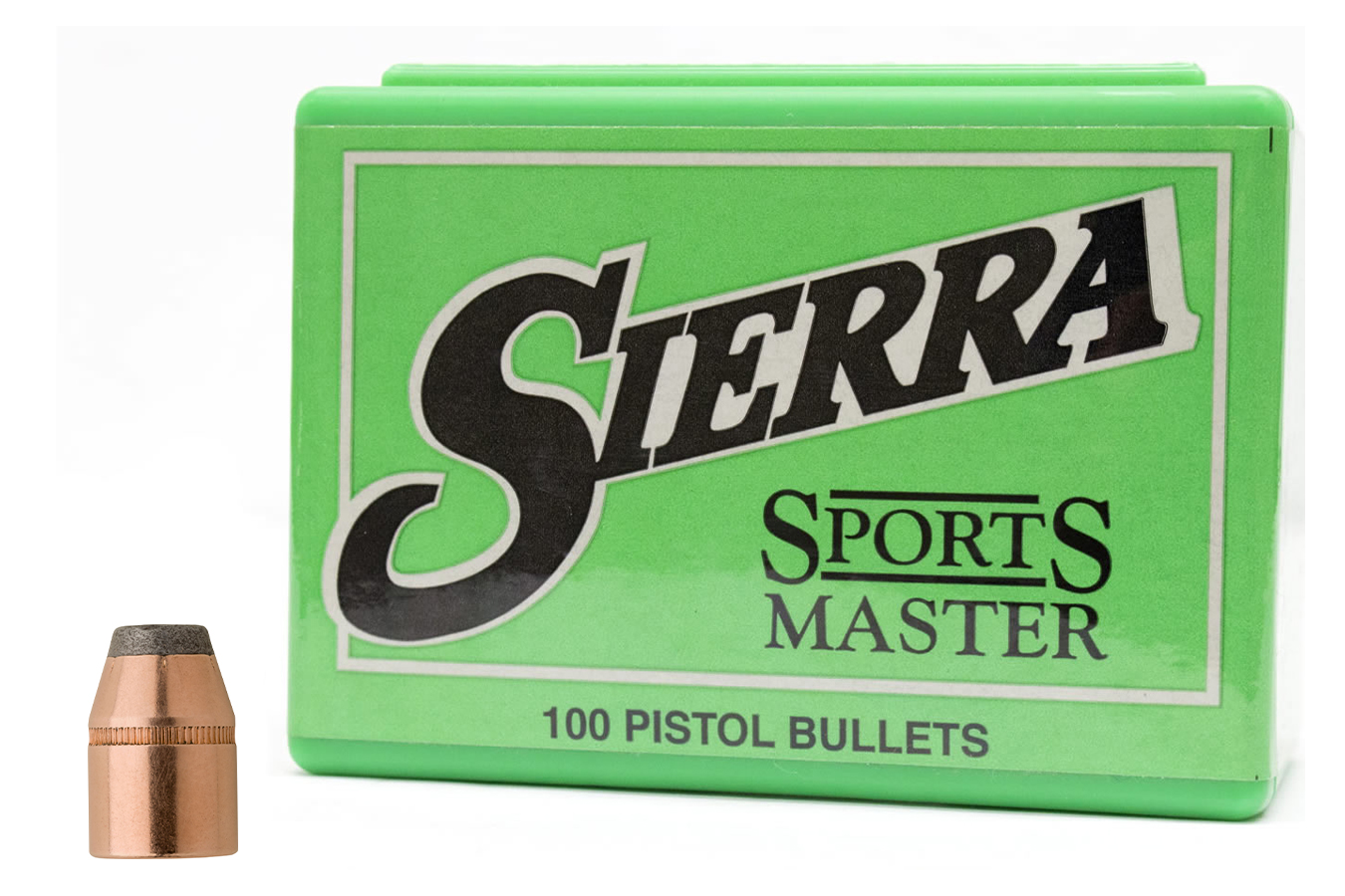 Sierra Bullets 44 Cal 210 Grain JHC Sports Master 100/Box