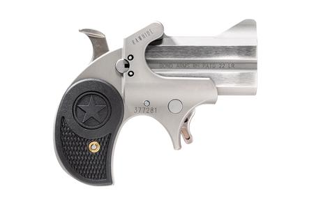 BOND ARMS INC RAWHIDE 22LR 2RND 2.5` STAINLESS STEEL BARREL AND FRAME ROUGH TUMBLE FINISH