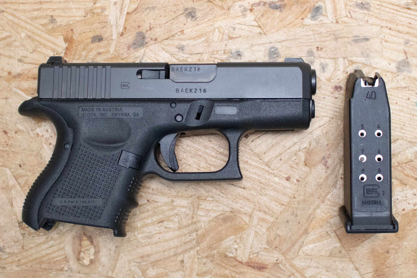Glock 27 Gen4 40 S&W Police Trade-ins (Fair Condition)