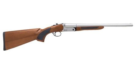 CITADEL Coach 12 Gauge Side-by-Side Shotgun with 18.5 Inch Nickel barrel and Walnut Stock