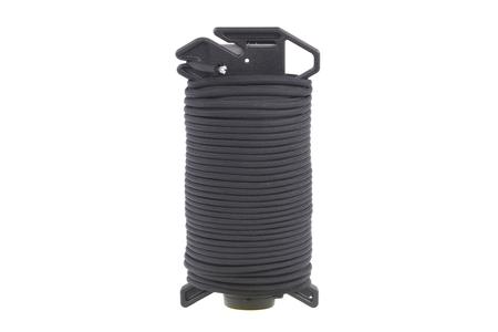 ARM READY ROPE CORD DISPENSER 100FT OF BLACK PARACORD