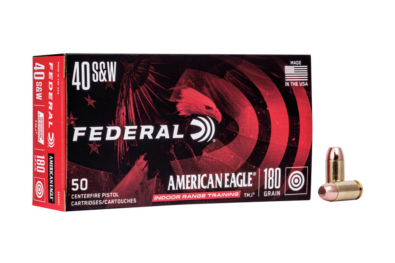 FEDERAL AMMUNITION 40 SW 180GR TMJ TMF 