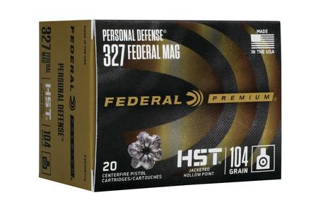 327 FEDERAL MAG 104GR HST JHP PERSONAL DEFENSE