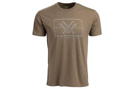 Vortex Apparel Trigger Press T-Shirt - Coyote exclusive deals