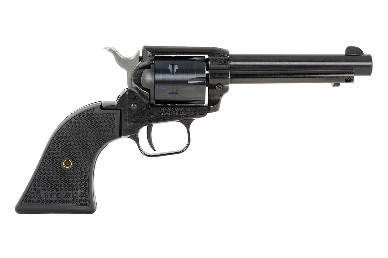 No. 4 Best Selling: HERITAGE ROUGH RIDER 22LR 4.75 BARREL 6 ROUNDS POLY GRIP
