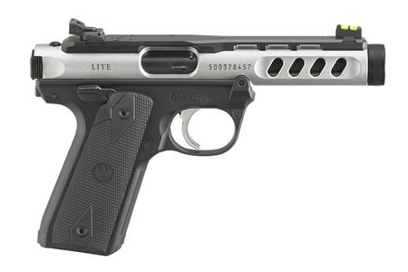 RUGER MK IV 22/45 LITE 22 LR 4.4 IN BBL TWO TONE 10 RD MAG 