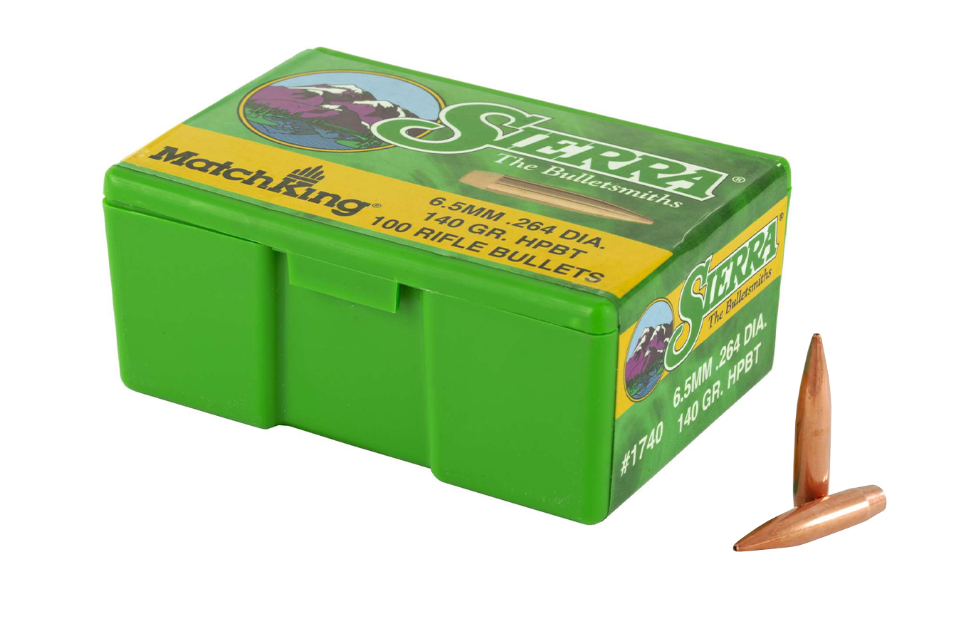Sierra Bullets 6.5 Creedmoor 140 Grain HPBT 100/Box