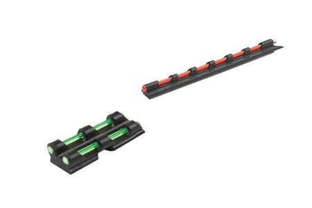 GOBBLE-DOT UNIVERSAL SHOTGUN SIGHT FIBER OPTIC RED FRONT, GREEN REAR