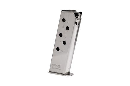 PPK 380 AUTO 6 RD MAG (NICKEL) LE