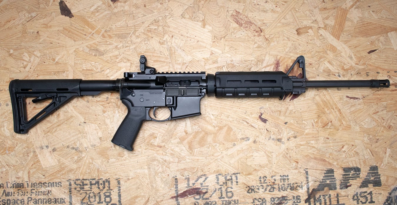 Ruger AR-556 5.56mm Used Trade-In Rifle w/Magpul Furniture (Mag Not Included)