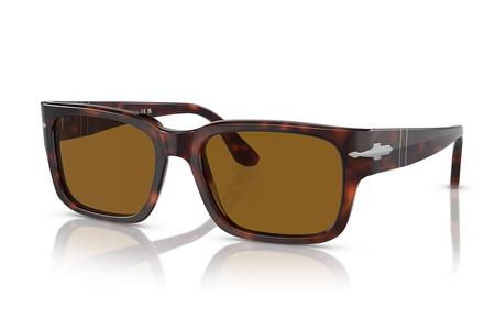PO3315S SUNGLASSES WITH HAVANA FRAMES AND BROWN LENSES