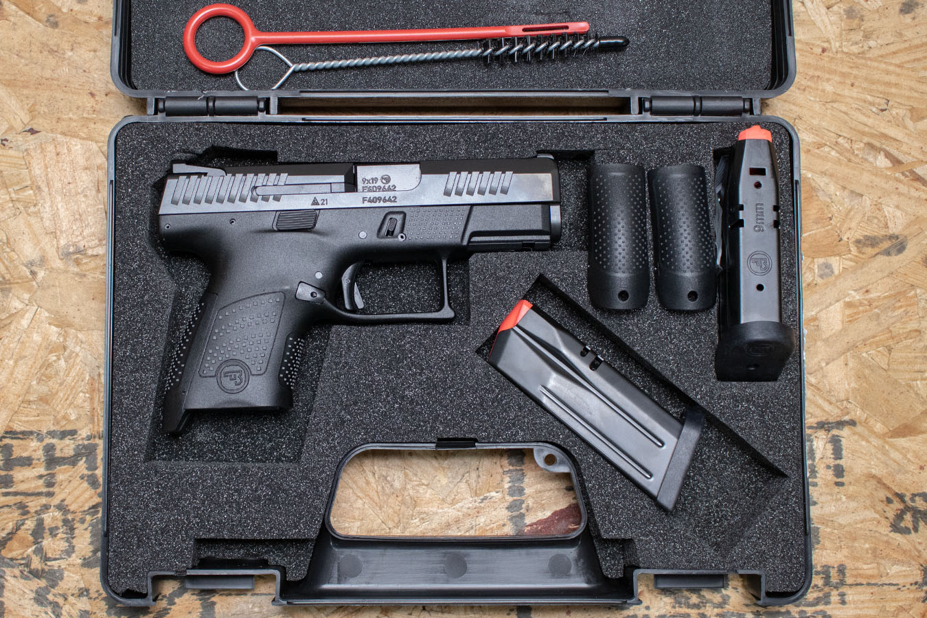 CZ P-10S 9mm Used Trade-In Pistol w/Two Magazines, Backstraps, Case