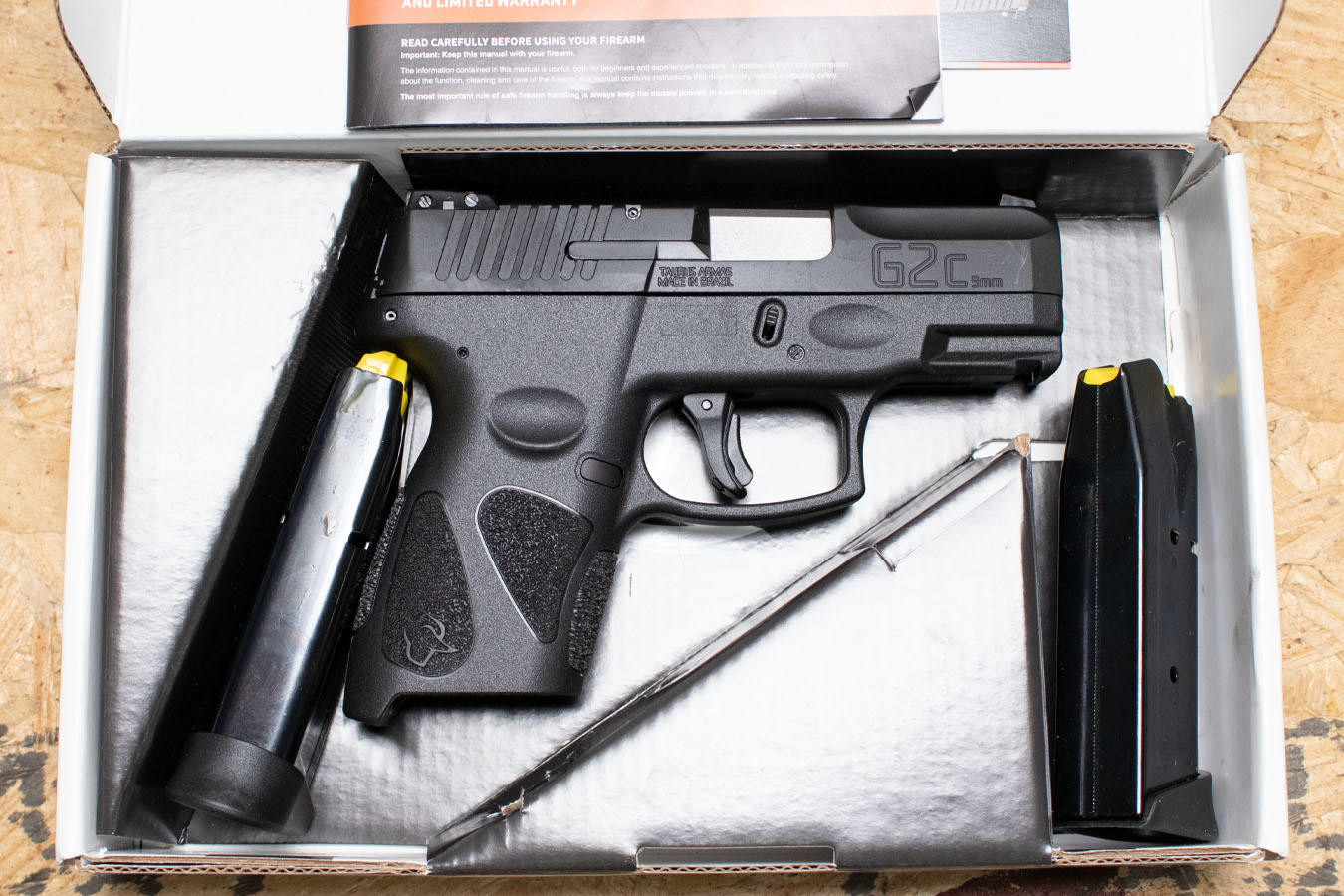 Taurus G2C 9mm Used Trade-In Pistol with Two Mags, Box