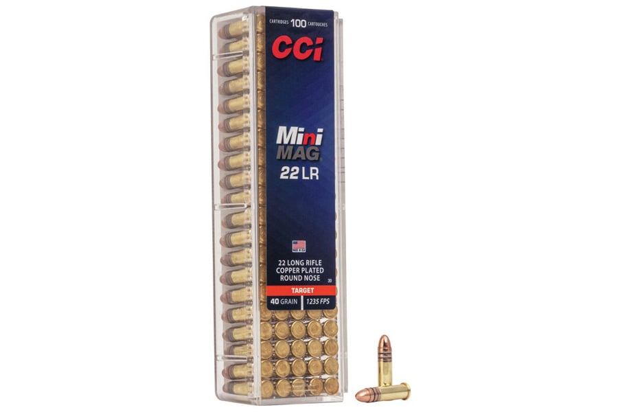 CCI AMMUNITION 22 LR MINI MAG 40 GR CPRN