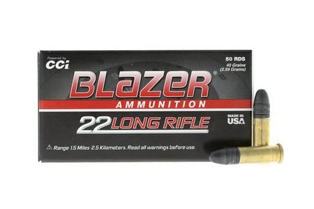 CCI 22 LR 40 gr Blazer Lead Round Nose 50/Box
