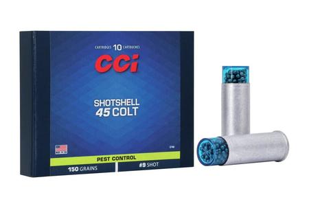 CCI 45 Colt 150 gr 9 Shot Shotshell 10/Box
