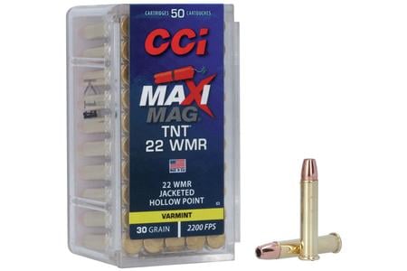 22 WMR MAXI MAG 30 GR TNT JHP