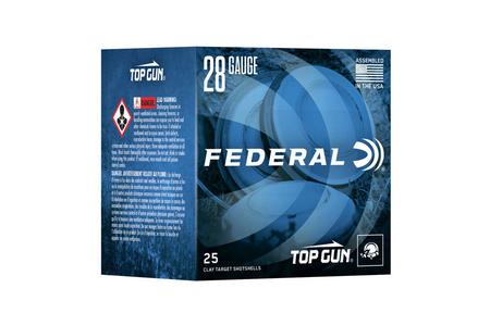 FEDERAL AMMUNITION 28 Gauge 2 3/4 in 8 Shot Top Gun 25/Box