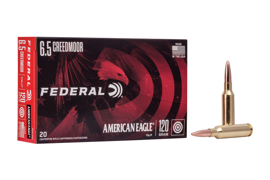 FEDERAL AMMUNITION 6.5 CREEDMOOR 120 GR TMJ