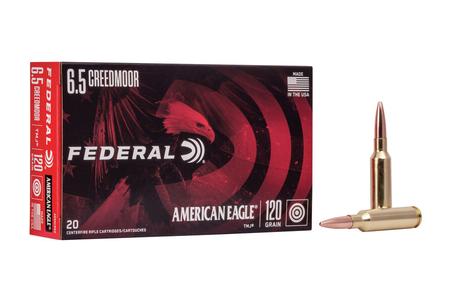 FEDERAL AMMUNITION 6.5 Creedmoor 120 gr Total Metal Jacket American Eagle 20/Box