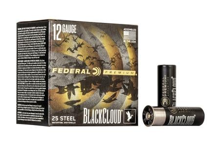 Federal 12 Gauge 3-inch 1-1/4 oz 3 Shot Black Cloud 25/Box