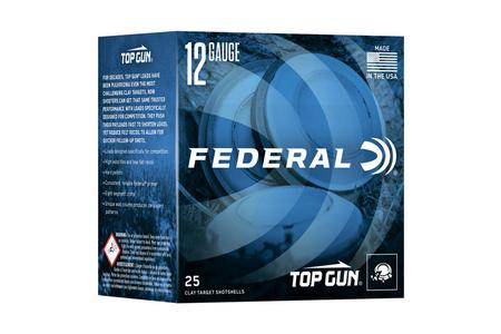 FEDERAL AMMUNITION 12 GA Top Gun Sporting 2 3/4 1oz 8 Shell 25/Box