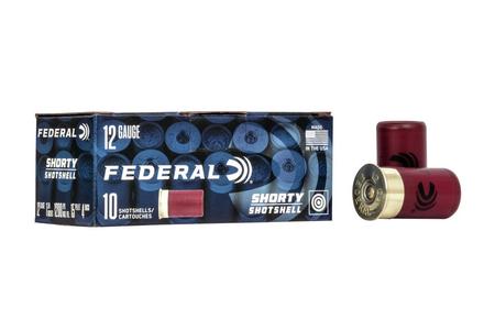 Federal 12 Gauge 1-3/4 15 Pellet #4 Buck Shorty Shotshell 10/Box