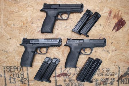 SMITH AND WESSON MP9 9MM FULL-SIZE POLICE TRADES (GOOD)