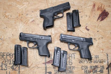 SMITH AND WESSON MP9 COMPACT 9MM POLICE TRADE-INS (GOOD)