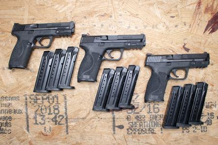 SMITH AND WESSON MP9 M2.0 9mm Full-Size Police Trade-In Pistols with Night Sights (Very Good Condition)