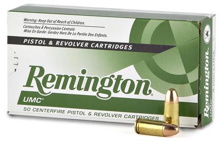 Remington 9mm Luger 115 gr FMJ UMC 50/Box