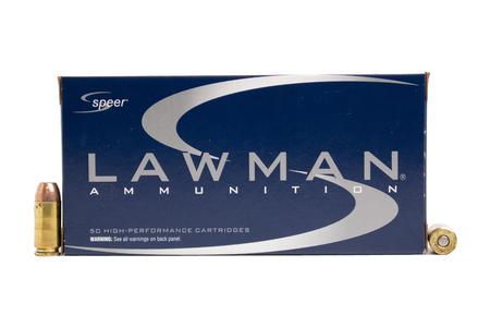 SPEER AMMUNITION 40SW 165gr TMJ Lawman Police Trade-In Ammo 50/Box 