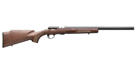 BROWNING FIREARMS T-Bolt Target SR 22LR Suppressor Ready Bolt-Action Rimfire Rifle with Walnut Stock and 20 Inch Bull Barrel